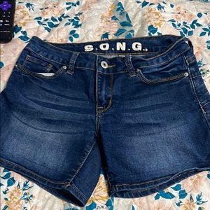 S.O.N.G. Denim Shorts